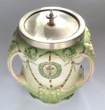 Crown Devon Biscuit Barrel/Jar by S.F Fielding & Co England - Rare