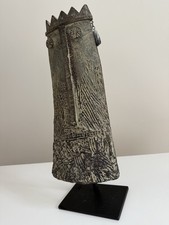 Stunning John Maltby Ancient King Studio Art Pottery Sculpture Signed Dated 2010