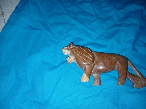 Vintage hand carved wooden - carved,