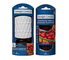 Yankee Candle Scent Plug in with 2 Refills - Black Cherry - New