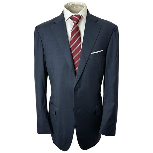 Canali blazer jacket 42l - 42l, navy