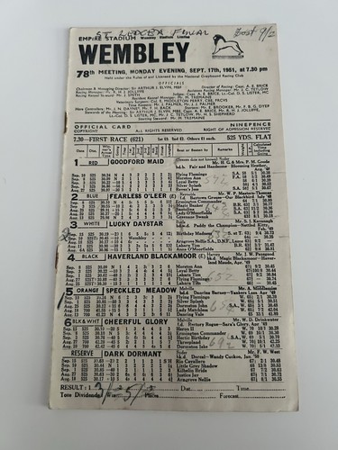Wembley greyhound racing - wembley,