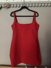 Zara Scrappy Hot Red Lined