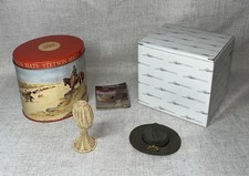 Stetson Hat Scott French Tin - Miniature Resin Stetson Collection - Campaign