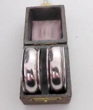 Boxed Pair of  Solid Silver