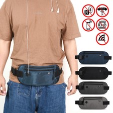 Money Belt RFID Blocking Waterproof Waist Bag Fanny Pack Hidden Wallet Travel