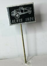 Vintage 1960's Car stick pin Badge Of  a 1924 Alvis 14 x 20 mm 