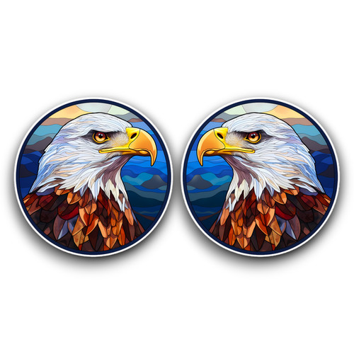 Small bald eagle - 2x,