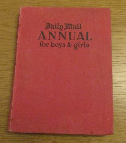 Daily mail annual for - boys, and