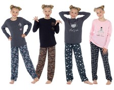 GIRLS PYJAMAS ANIMAL THEME