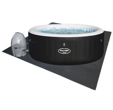 HOT TUB FLOOR PROTECTOR OUTDOOR HOT TUB POOL GARDEN GROUND SHEET THICK SPA MAT