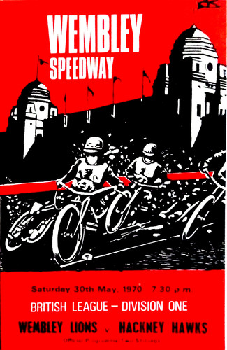 Speedway wembley lions first - wembley,