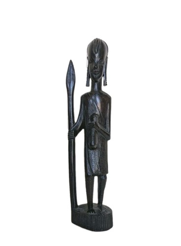 Vintage hand carved wooden - carved,