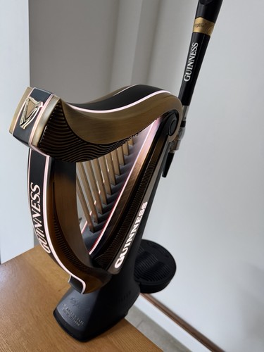 Guinness harp illuminated beer - guinness,