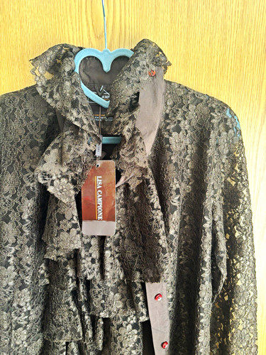 Lisa campione brown floral - campione,