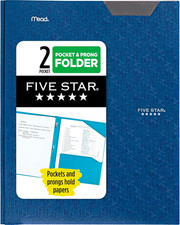 2-Pocket Folder, Plastic
