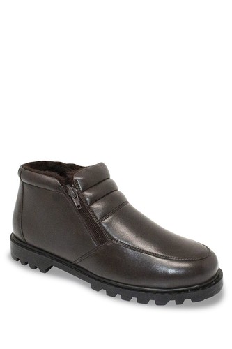 Mens leather twin zip - twin, fit