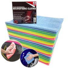 50 MICROFIBRE CLOTHS 40X40CM
