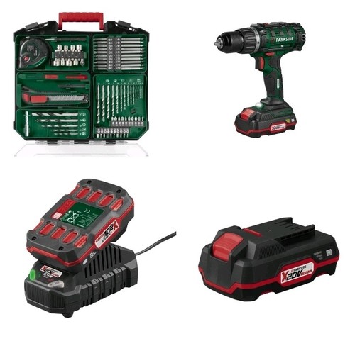 Parkside 20v cordless drill - cordless,