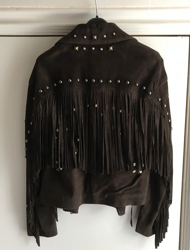 Zara brown suede - brown, leather