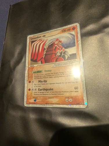 Pokémon tcg groudon ex - groudon,