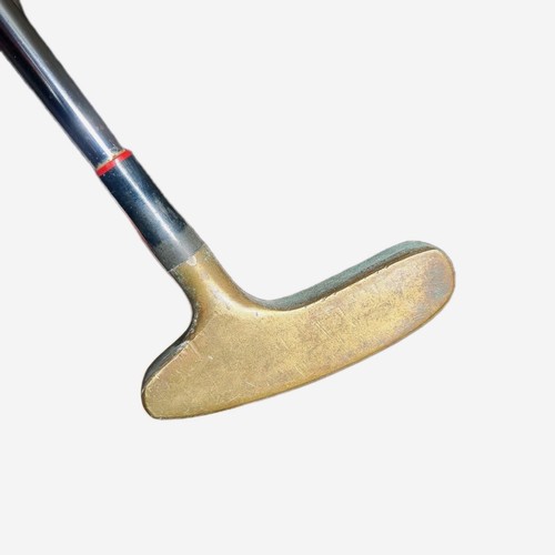 Vintage putter golf club brass - golf,