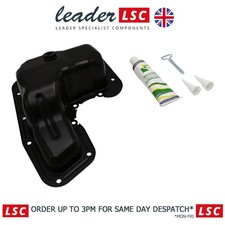 Engine Oil Pan Sump and Sealant Peugeot 208 Petrol NEW 9834236780 1.0 1.2