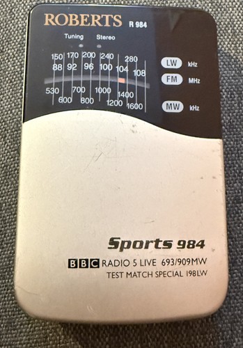 Test match special roberts - test,