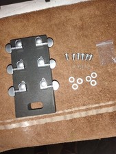 Grover Satin Chrome tuners 3x3
