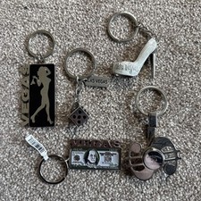 5 X Las Vegas Key Rings  Key