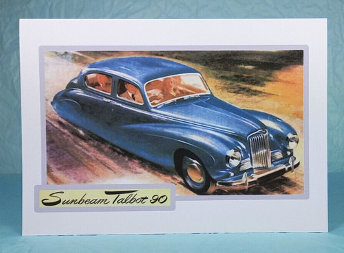 Sunbeam talbot greeting - talbot, 90