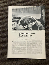 JAGUAR E-TYPE BROCHURE 1961 -