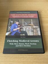 The Longbow Series Part 3 Fletching Medieval Arrows DVD 2 Disc Set