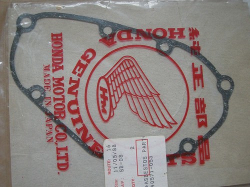 Honda shift cover - shift, gasket
