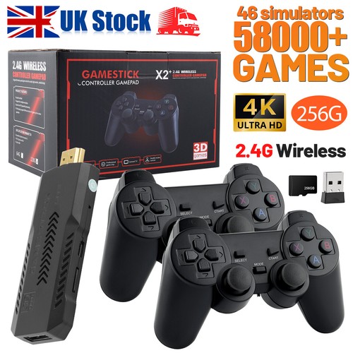 256g 58000 retro games video - 256g,