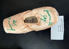 Junna Ige signed pointe shoes