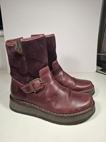 Fly london ruth purple - london, leather