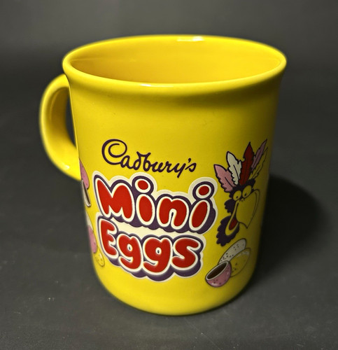 Cadbury mini eggs yellow mug - cadbury,