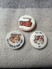 LOT 3 X VINTAGE SET ESSO TIGER