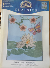 DMC counted cross stitch kit - Water Lilies  K5546