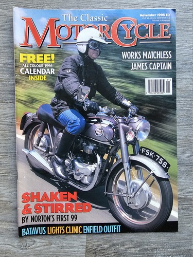 Classic motorcycle nov 1995 - motorcycle,