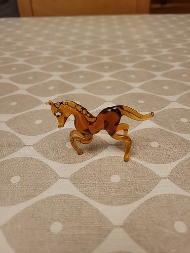 Vintage bimini glass horse art - vintage,