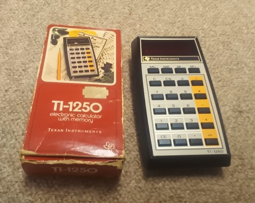 Texas instruments 1250 - instruments, ti-1250