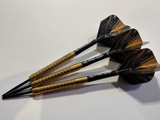 24g Max golden 90% Tungsten Darts Set, Pro Grip Stems & Gold Supergrip Flights