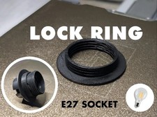 E27 socket lock ring - lock,
