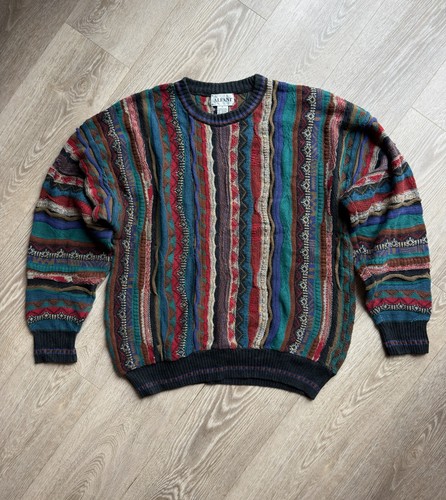 Vintage alfani knit jumper - vintage, 3d