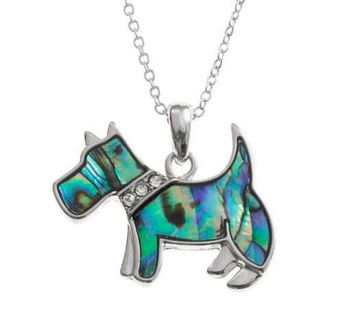 Scottish terrier natural paua - terrier,