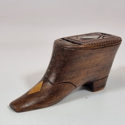 Antique 19thc carved treen - 19thc,