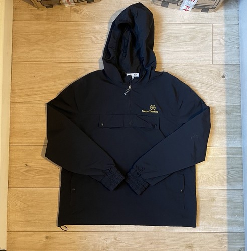 Sergio tacchini black hooded - tacchini,