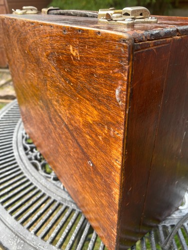 Vintage wooden storage - vintage, tool